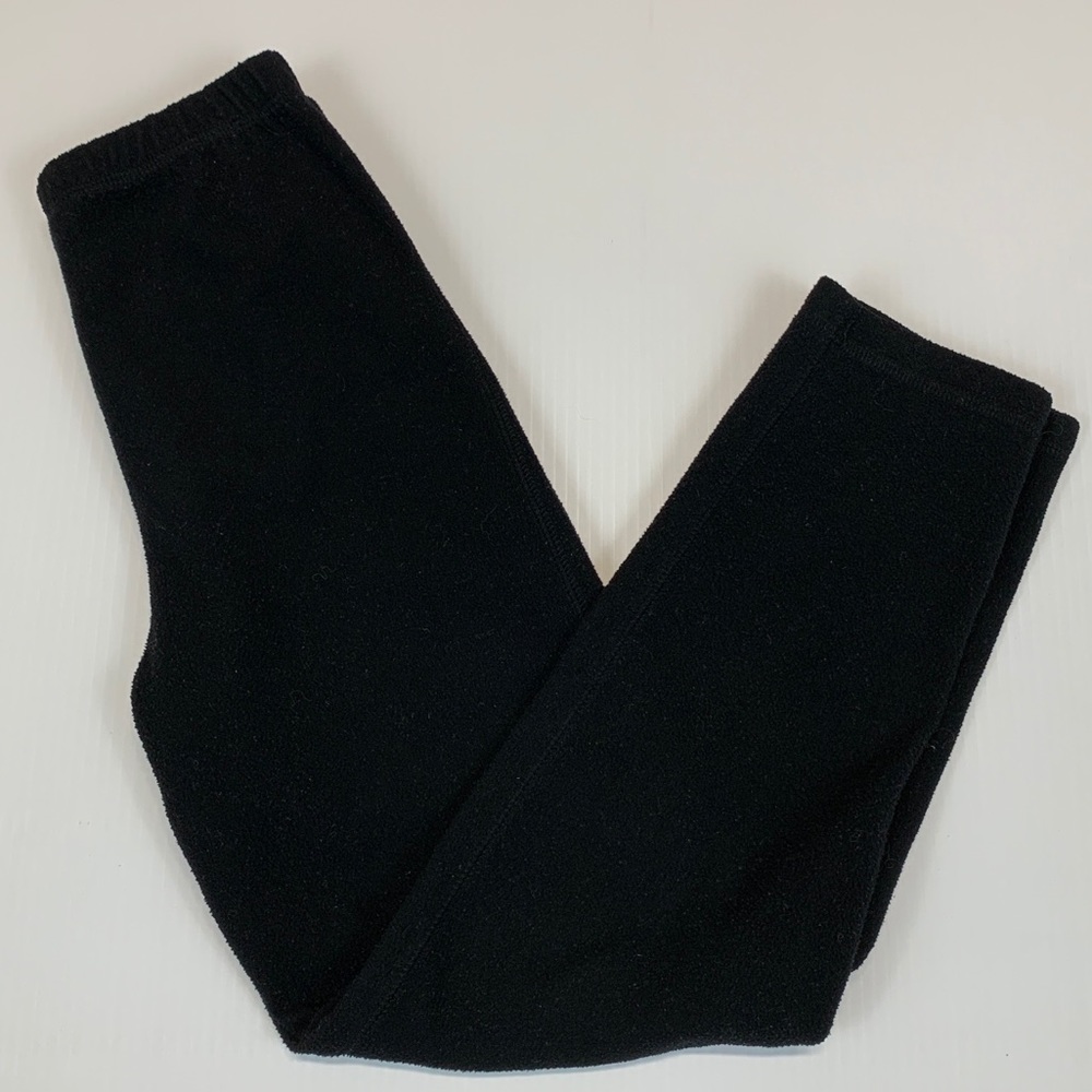 Boy’s Black Fleece Athletic Sweatpants Size L